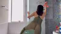 [4K TRY ON HAUL] cleaning my house   ｜ Tryon Haul ｜ With Educationalin [q-URBDqtwCQ].webm