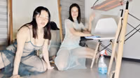 Cleaning floor ｜ TRANSPARENT (HOUSEWIFE WORK) with @Cleaningkei [5fZGFaCzmuU].webm