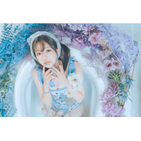 Ely 2023 August D-Vintage Aqua Blossom復古水藍花