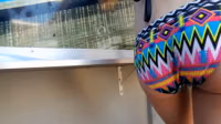 colorful bikini teen ass clenching.mp4