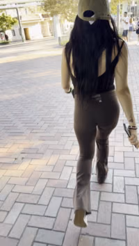Disneyland brown flares latina gets cleaned up.mp4