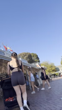 Disneyland stroller MILF.mov