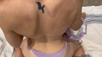 Wife gets huge unprotected double creampie from husband and his friend on public beach Hotwife.mp4