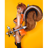 Makoto Nanaya BlazBlue Shemale Cosplay by Fantastic Nami