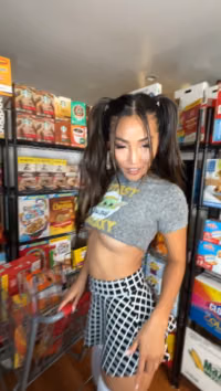 asian girl grocery shopping solo masturbate.mp4