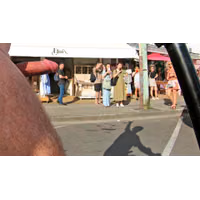 Public erection flasher exhibitionist WNBR Byron Bay CFNM 61