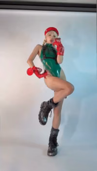 Cammy White Street Fighter Shemale Cosplay by sxysxybaby