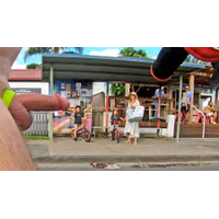 Public erection flasher exhibitionist WNBR Byron Bay CFNM 11