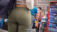 Latina Girl Perfect Ass Shape And VPL.mp4