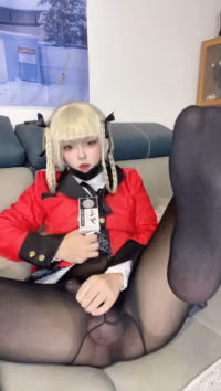 Kirari Momobami Kakegurui Shemale Cosplay by BJones28848