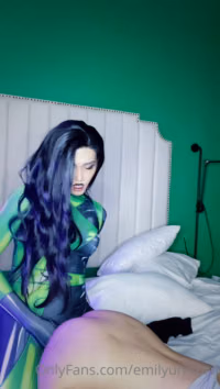 Shego Kim Possible Shemale Cosplay by Emily Yunicorn