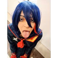 Ryuko Matoi KILL la KILL Shemale Cosplay by MitziTrap