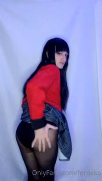 Yumeko Jabami Kakegurui Shemale Cosplay by FerNeko
