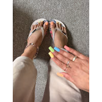 Holiday pedicure revealð¨POV_ Every toe is a diffe.jpg
