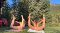 SelinaKyle94 AKA NaomiwWildman3 & StephinSpace - Sunset Yoga.mp4