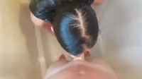 Sloppy Amateur Shower Blowjob with POV [13837989].mp4