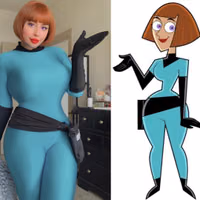 30 Days until Mother’s Day💜 Madeline “Maddie” Fenton from Danny Phantom 👻💜 Do you like an extra juicy ghost busting mommy?🥰4.jpeg