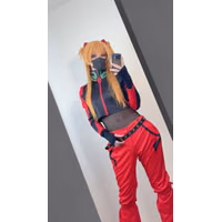 Asuka Langley Soryu Evangelion Shemale Cosplay by D_Rei_uno
