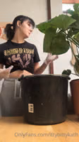 IttyBittyKath Onlyfans Brb trying to save my monstera from dying Video.mp4
