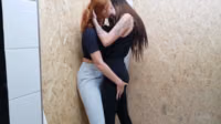 Brazil mf kissing lesbians