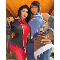 More #korrasami to make your day better❤️ We have LOTS of Korra & Asami content coming out this week…👀 featuring my lovely gf @midnairl ❤️.jpeg