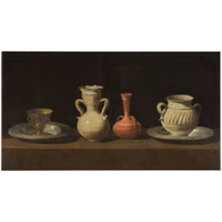 ZurbarÃ¡n, Francisco de Still Life with Vessels.jpg