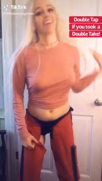 Tik Toker (@littledancingvixen) on TikTok CHECK MY INSTAGRAM.mp4