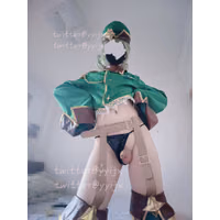Araga Kiwi Leopard Gushing Over Magical Girls Shemale Cosplay by yyijx