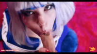 Gura Cosplayer Fucks After Photoshot