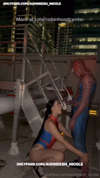 Auhneesh Nicole Spiderman PPV BBC fuck (auhneesh_nicole / Anij Nicole)