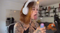 SLOPPY & SLUBBERY MOUTH-⁄ THROATFUCK WITH ALIEN AND DILDO_sallydinosaur_hls_720p.mp4