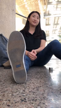 Sue Peels Off Her Shoes For A Sole Show.mp4