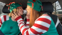 Nadia Foxx & Serenity Cox as Horny Elves cumming in drive thru with remote controlled vibrators 4K.mp4