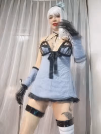 Kainé NieR Replicant Shemale Cosplay by AnnieBunnie