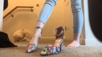 ASMR High Heels sounds 👠💕 Walking in heels and trying on heels.mkv