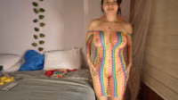 4K transparente fishnet dresses( no bra)_4K.webm