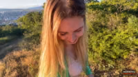 Milfetta - BG - Gros Cul Fille étranger Obtient Doggystyle Baisee En Public Park.mp4