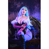 Umeko J cosplay Morrigan Aensland - Darkstalkers (14).jpg