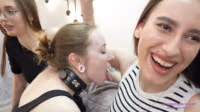 Licking Girls Feet