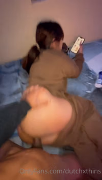 Dutchxthins - BG - Fuck while shopping on phone.mp4