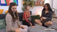 1. Amanita and Kitty E and Nele L - Nele's First Time Lesbian Interview.mp4