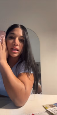 sutanya grey short shorts wedgie.mp4