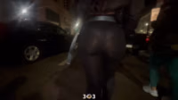 3Deye - cumming on c-thru leggings.mp4