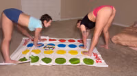 MaddieBubz, Alana Rose - Foursome, playing Twister 21m27s.mp4