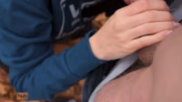 Quickie Risky Blowjob in National Park - Mini Diva.mp4