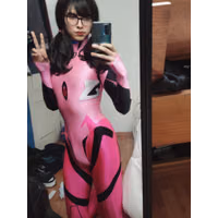 Mari Illustrious Makinami Evangelion Shemale Cosplay by Jojo Sefi