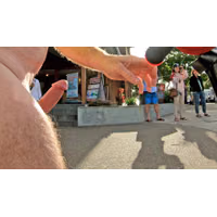 Public erection flasher exhibitionist WNBR Byron Bay CFNM 87