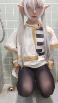 Frieren Beyond Journeys End Shemale Cosplay by wumao3349