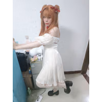 Asuka Langley Soryu Evangelion Shemale Cosplay by AikawaFuyuko